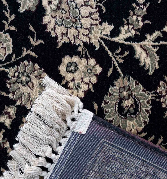 Belluchi Classical Carpet Black and Cream