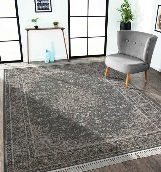 Belluchi Classical Carpet Olive and Beige