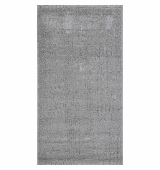 Trentino Abstract Machine Made Runner Grey