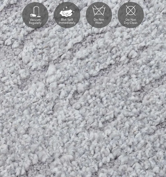 Trentino Abstract Machine Made Runner Grey