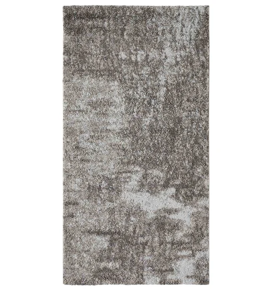 Softness Modern Abstract Runner L.Brown