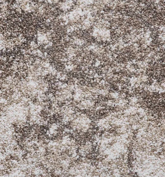 Softness Modern Abstract Runner L.Brown