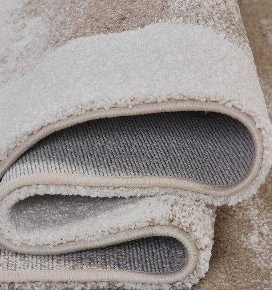 Softness Modern Abstract Runner Beige Brown