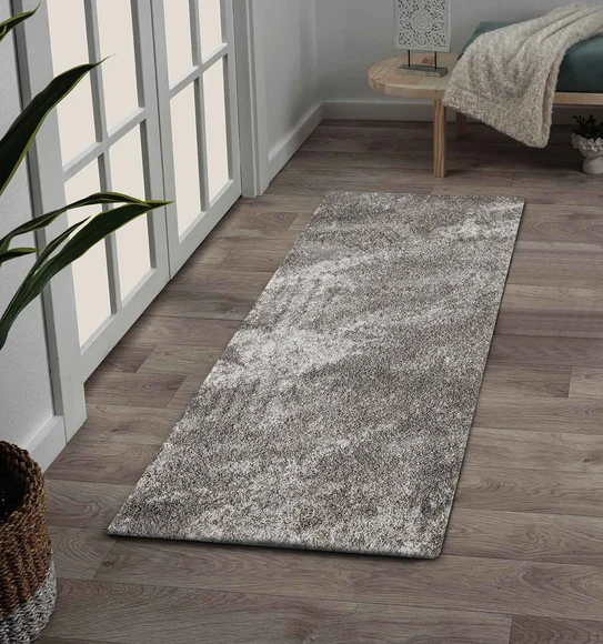 Softness Abstract Runner Brown