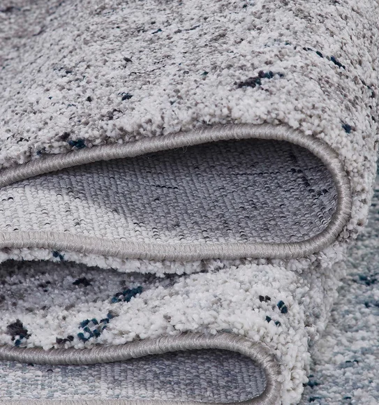 Softness Modern Abstract Runner D.Blue