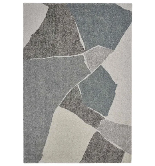 Softness Modern Abstract Runner Beige