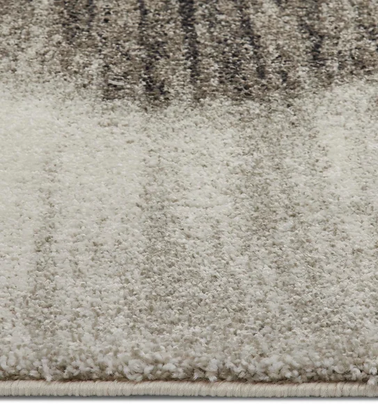Softness Modern Abstract Carpet Beige and Charcoal