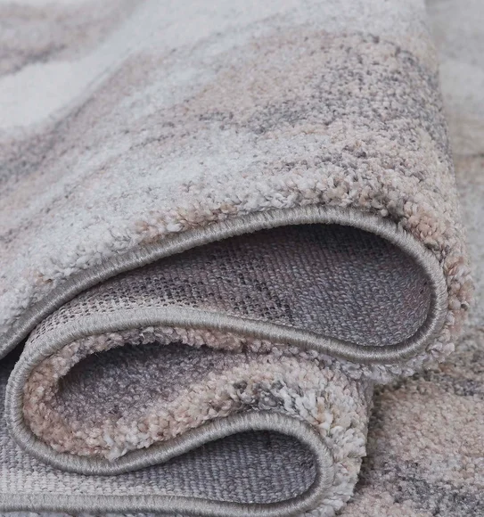 Softness Modern Abstract Carpet Rust