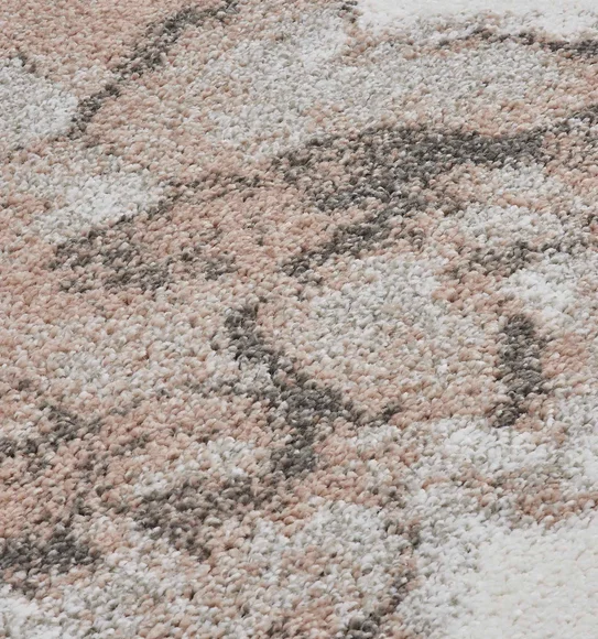 Softness Modern Abstract Carpet Rust