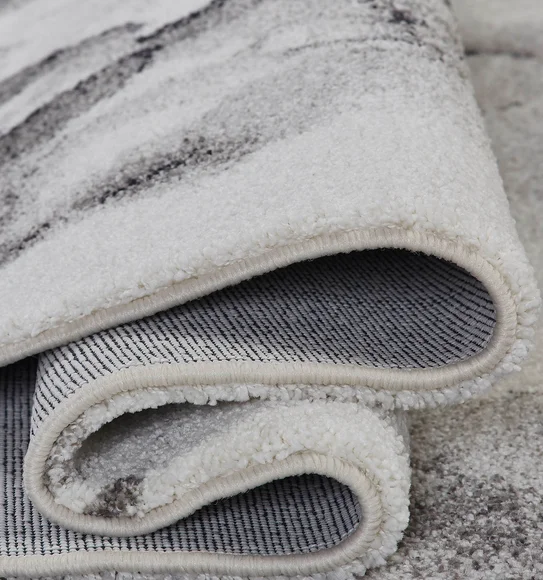 Softness Modern Carpet Charcoal and Beige