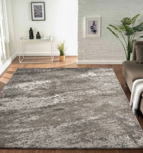 Softness Abstract Carpet Brown