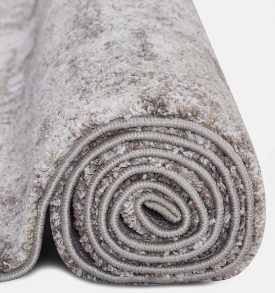 Softness Modern Abstract Carpet L.Brown