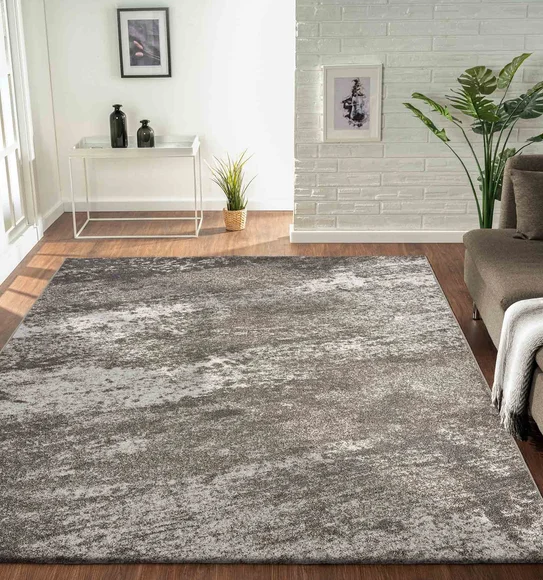 Softness Abstract Carpet Brown