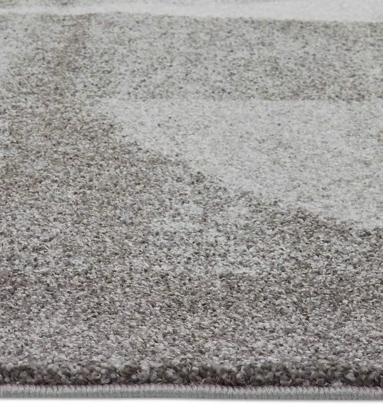 Softness Modern Abstract Carpet Brown and Beige