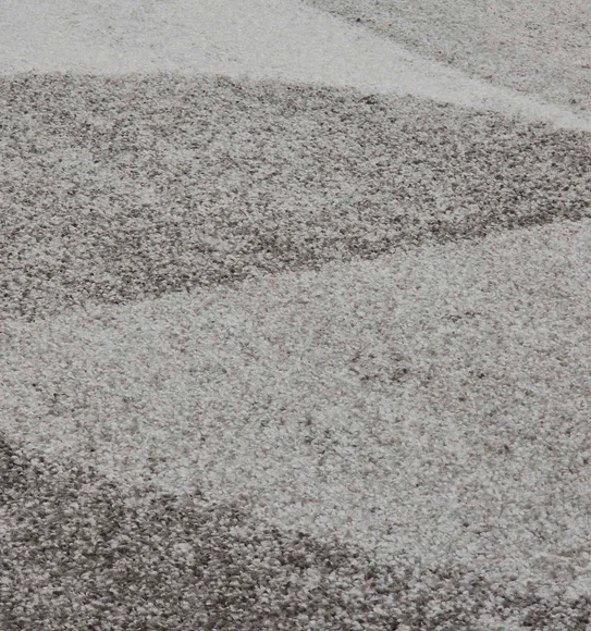 Softness Modern Abstract Carpet Brown and Beige
