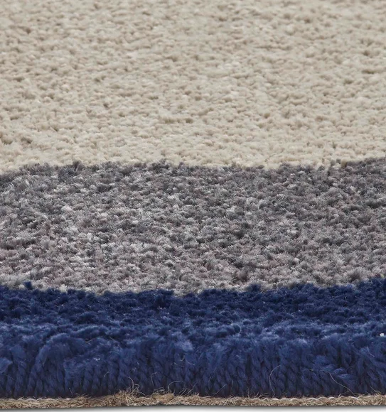 Royal Nomadic Modern Abstract Carpet Indigo
