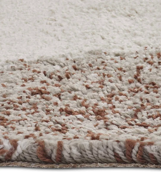 Royal Nomadic Modern Abstract Carpet Beige