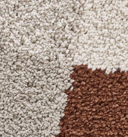 Royal Nomadic Modern Abstract Carpet Brown and Black