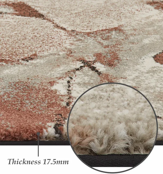 Fusion Modern Carpet Brown Beige
