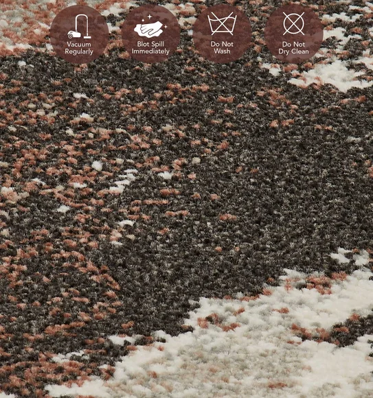 Fusion Modern Carpet Brown Beige