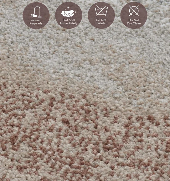 Fusion Modern Carpet Brown and Grey