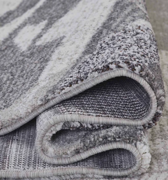 Reflexion Modern Abstract Runner D.Grey and Taupe