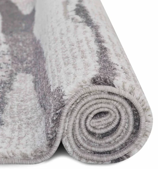 Reflexion Modern Abstract Carpet D.Grey and Taupe