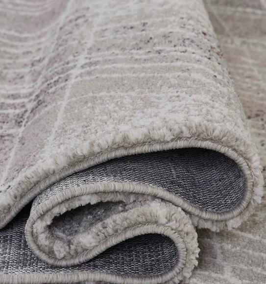 Reflexion Modern Abstract Carpet Taupe and Beige