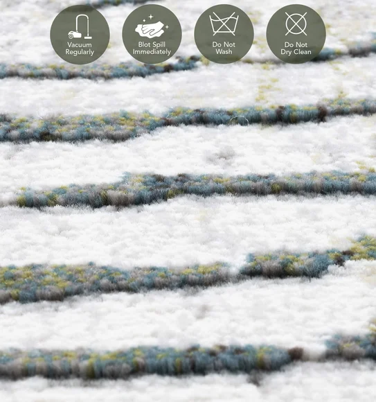Aquarius Floral Machine Made Carpet Cream