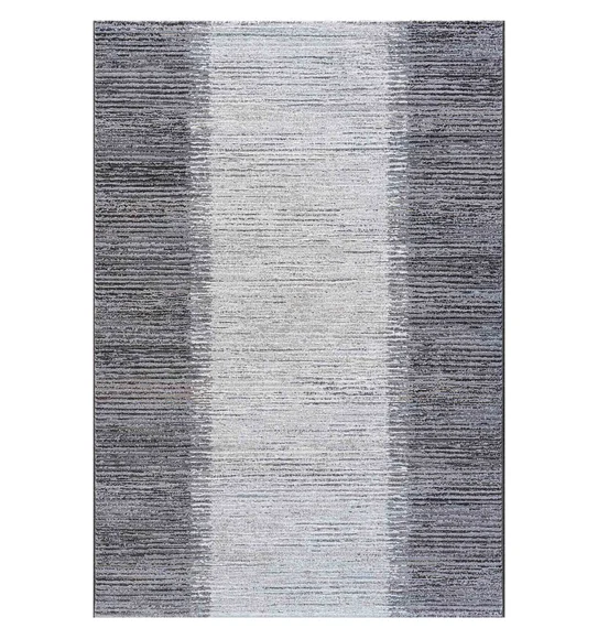 Aquarius Abstract Machine Made Carpet Grey