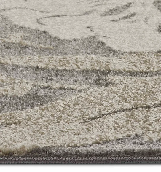 Ibiza Floral Runner Beige