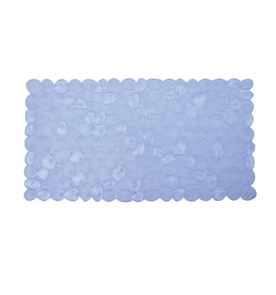 Cobble Anti skid PVC Shower Mat Clear