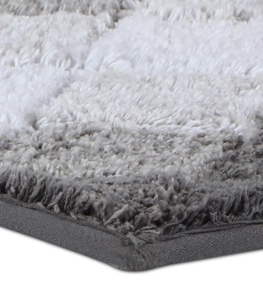 Ruby Quick Dry Anti skid Bath Mat L.Grey
