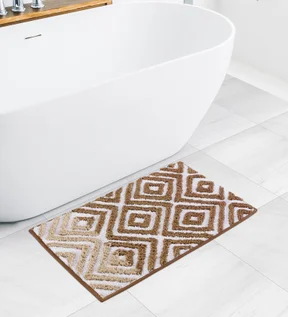 Ruby Quick Dry Anti skid Bath Mat Golden