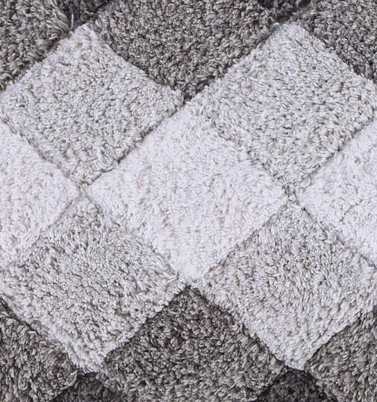 Ruby Quick Dry Anti skid Bath Mat L.Grey