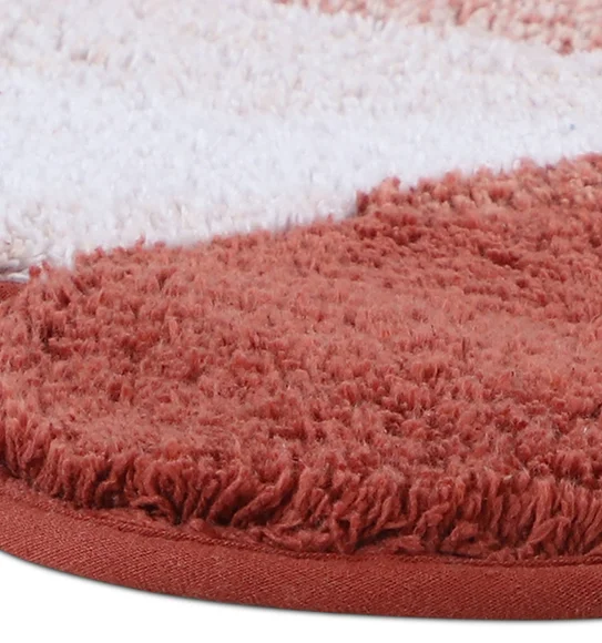 Ruby Quick Dry Anti skid Bath Mat Crimsun