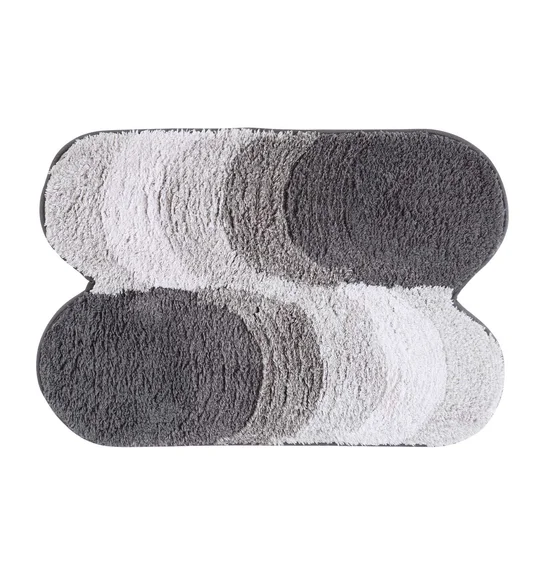 Ruby Quick Dry Anti skid Bath Mat Slate