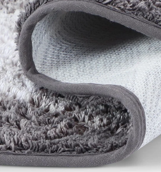 Ruby Quick Dry Anti skid Bath Mat Slate
