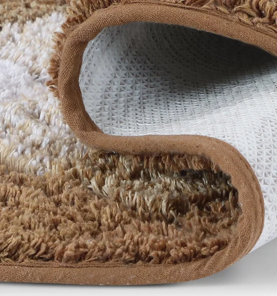 Ruby Quick Dry Anti skid Bath Mat Gold