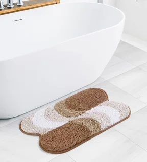 Ruby Quick Dry Anti skid Bath Mat Gold
