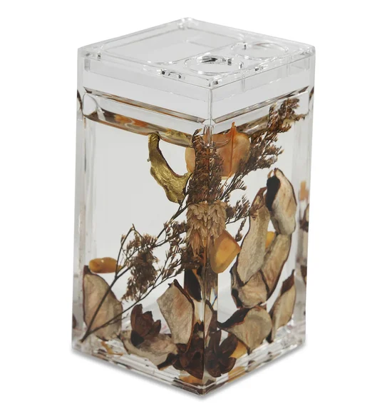 Agua Acrylic Acrylic Bath Set Yellow