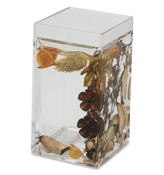 Agua Acrylic Acrylic Bath Set Yellow