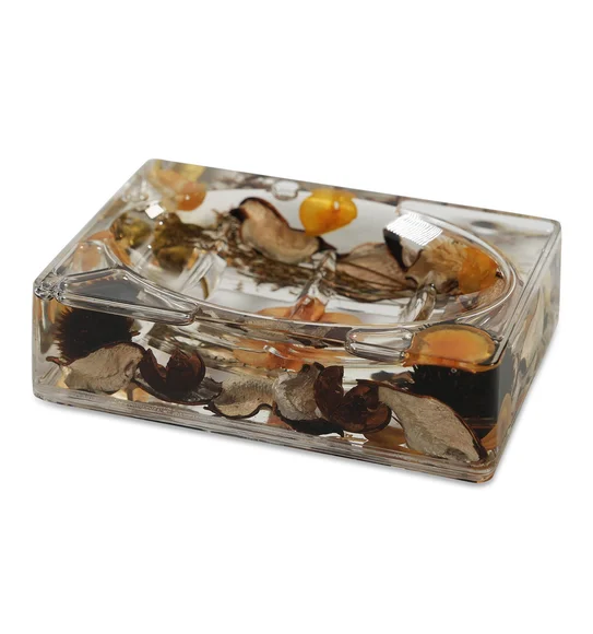 Agua Acrylic Acrylic Bath Set Yellow