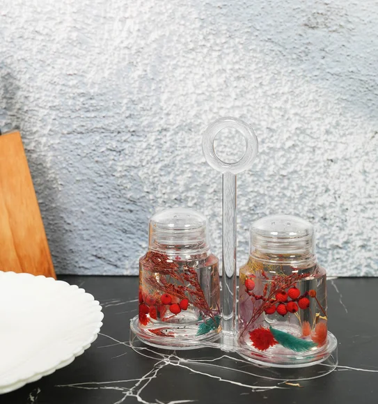 Agua Acrylic Acrylic Salt & Pepper Sprinkler Multi