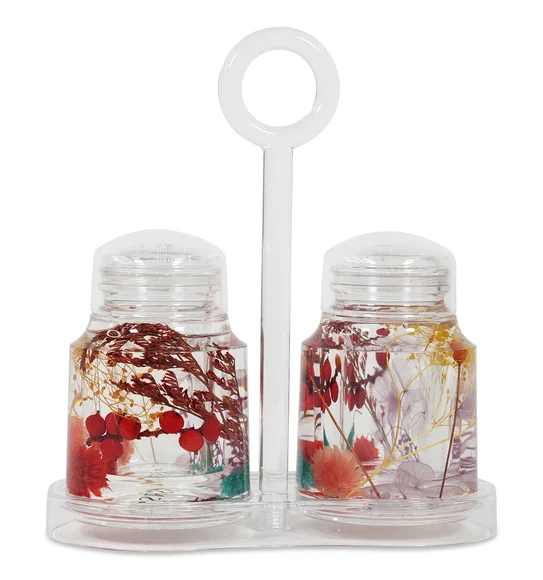 Agua Acrylic Acrylic Salt & Pepper Sprinkler Multi