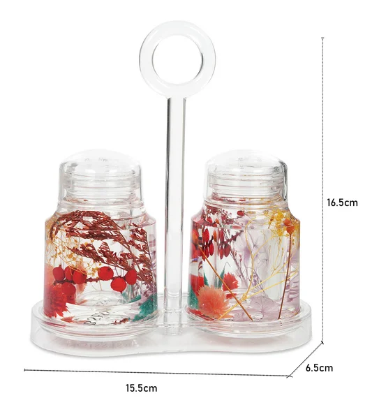 Agua Acrylic Acrylic Salt & Pepper Sprinkler Multi