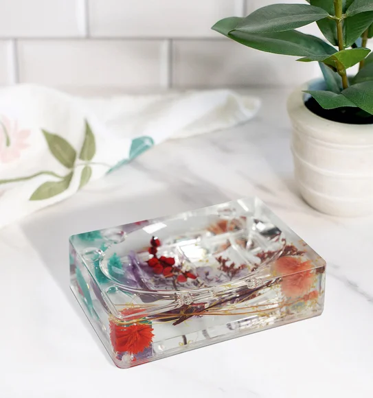 Agua Acrylic Acrylic Soap Dish Multi