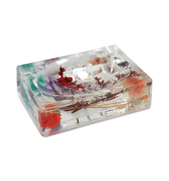 Agua Acrylic Acrylic Soap Dish Multi
