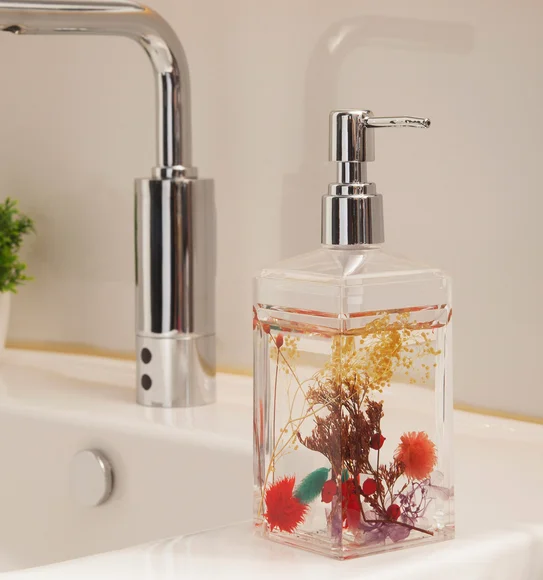 Agua Acrylic Acrylic Soap Dispenser Multi