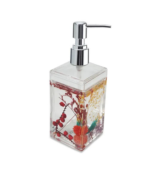 Agua Acrylic Acrylic Soap Dispenser Multi